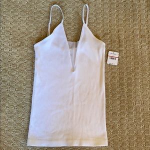 Free People white tank top